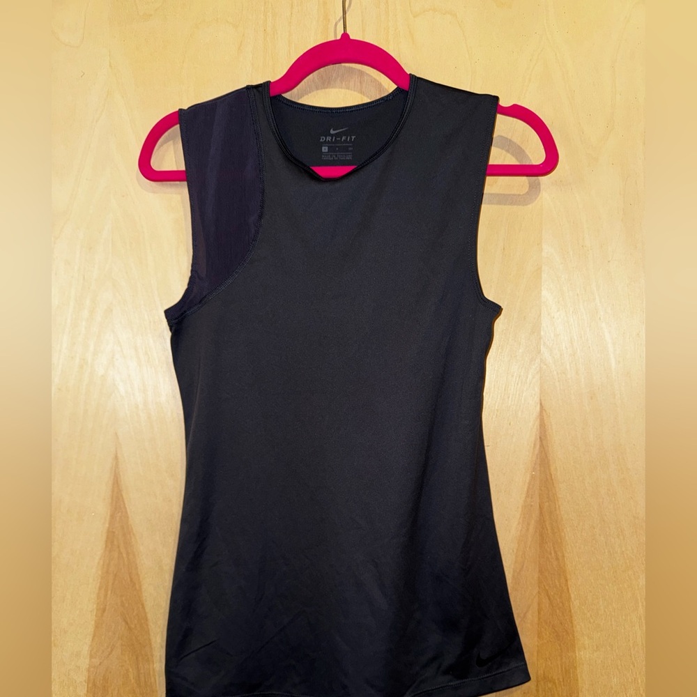 Nike Women's Black Dri-FIT Tank Top